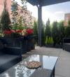 Terrasse - Erdgeschosswohnung mit Gemeinschaftsgarten, Außenstellplatz und Tiefgaragenstellplatz – Zentrumsnah