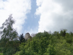 Ausblick Fenster Küche - Ab sofort frei! Zwischen Burg und Wörnitz! Dachgeschosswohnung in denkmalgeschütztem Haus