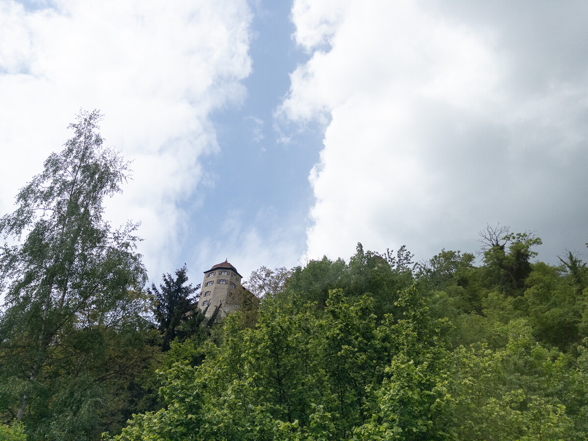 Ausblick Fenster Küche