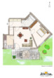 Grundriss - 2 ZKB Gartenwohnung mit Einbauküche und TG-Stellplatz am Südhang in Donauwörth