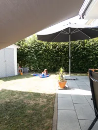 Terrasse und Garten